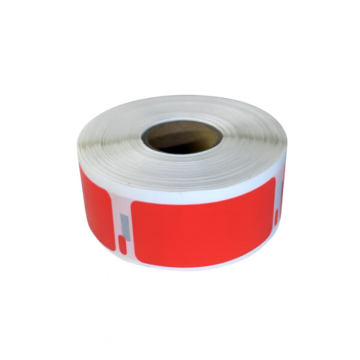 Dymo 11352 rød kompatible etiketter