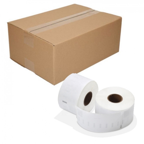 10 ruller Dymo 11356 aftagelig kompatible etiketter, 89 x 41mm, 300 etiketter
