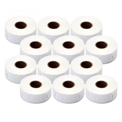 Dymo 2177563 kompatible etiketter, 25 x 54mm, 12x 500 etiketter