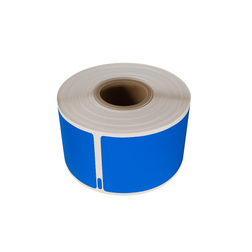 Dymo 99010 kompatible etiketter blå, 28 x 89mm, 260 etiketter