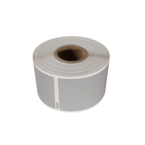 Dymo 99010 kompatible etiketter sølv, 28 x 89mm, 260 etiketter
