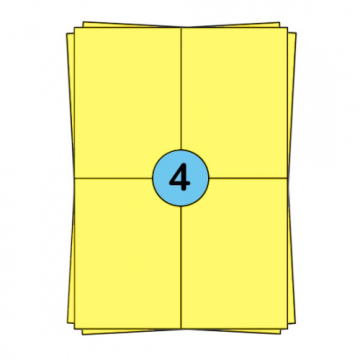 A4 etiketark
