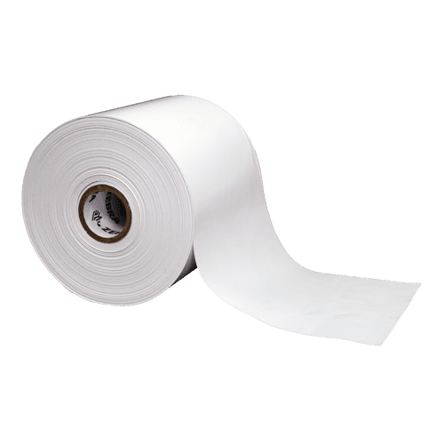 Linerless etiketter, 105 mm x 100 m