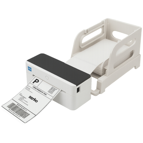 Startpakke: JINO XP-D463B etiketprinter + 4.000 forsendelsesetiketter